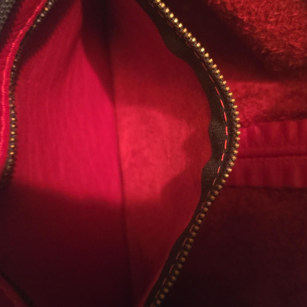 Coach Red  Leather Handbag - Picture 7 of 7